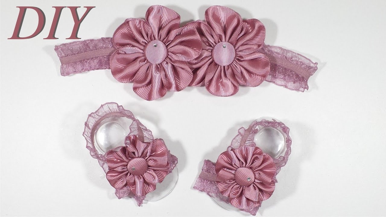 Como Hacer Lazos DIY #11 Pies Descalzos y Lazo para Bebes