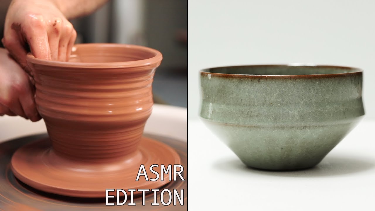 Testing 8 New Clays, From Throwing to Trimming & Glazing — ASMR Edition