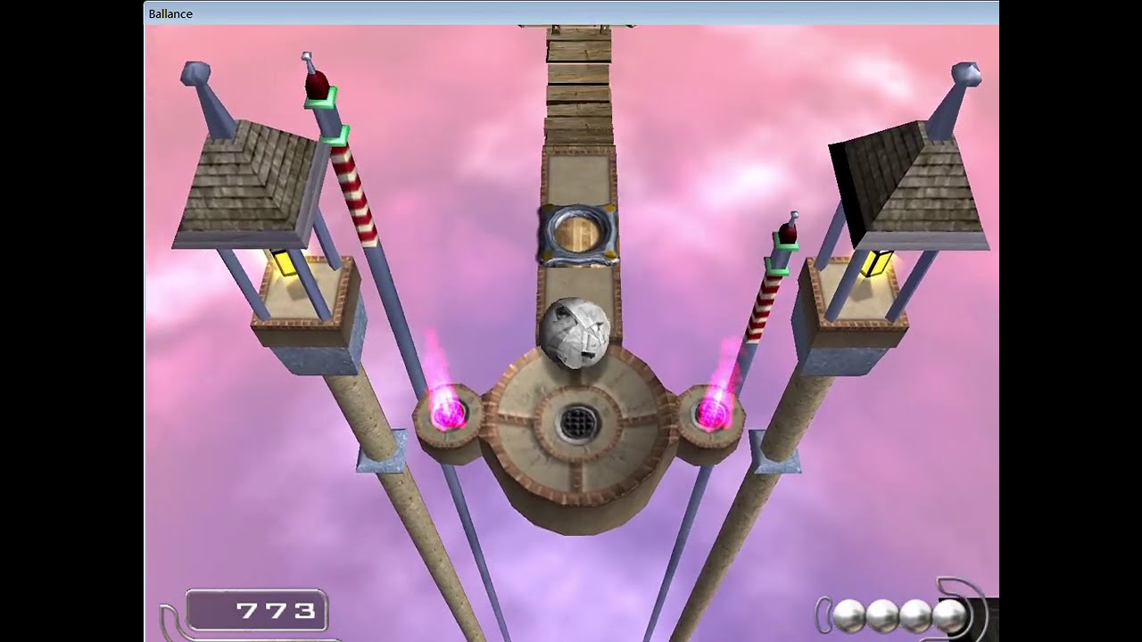 Ballance community custom level: Chirs241097 - Back and Forth - A Lucid Dream (Playthrough)