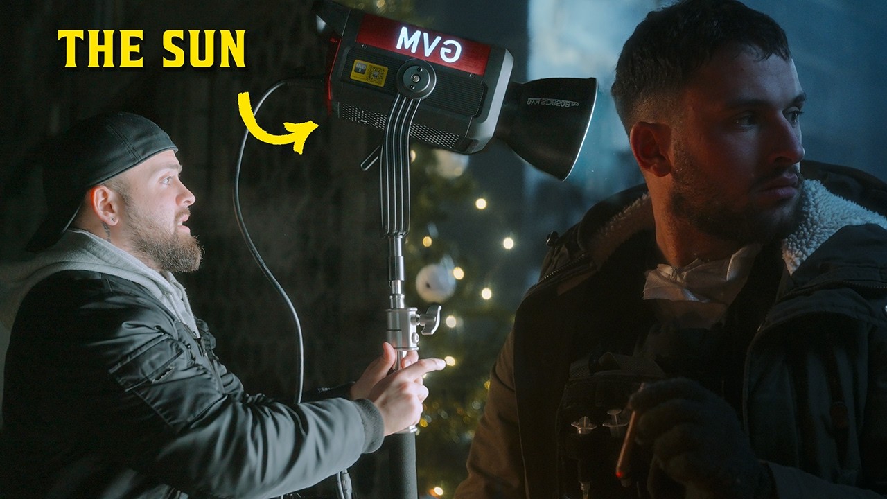 Lighting a Cinematic Night Scene – Behind the Scenes – Cinematography Breakdown