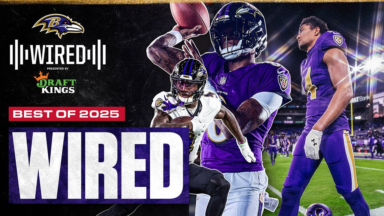 Lamar Jackson, Zay Flowers, Ravens Best of Mic'd Up 2025 Season | Ravens Wired