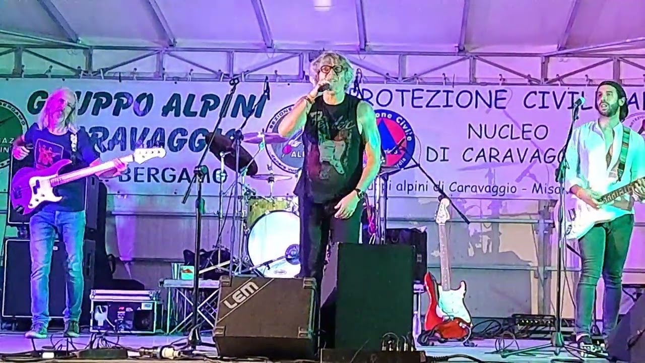 13/6/2025 RUVIDO ROCK FESTA DEI ALPINI CARAVAGGIO