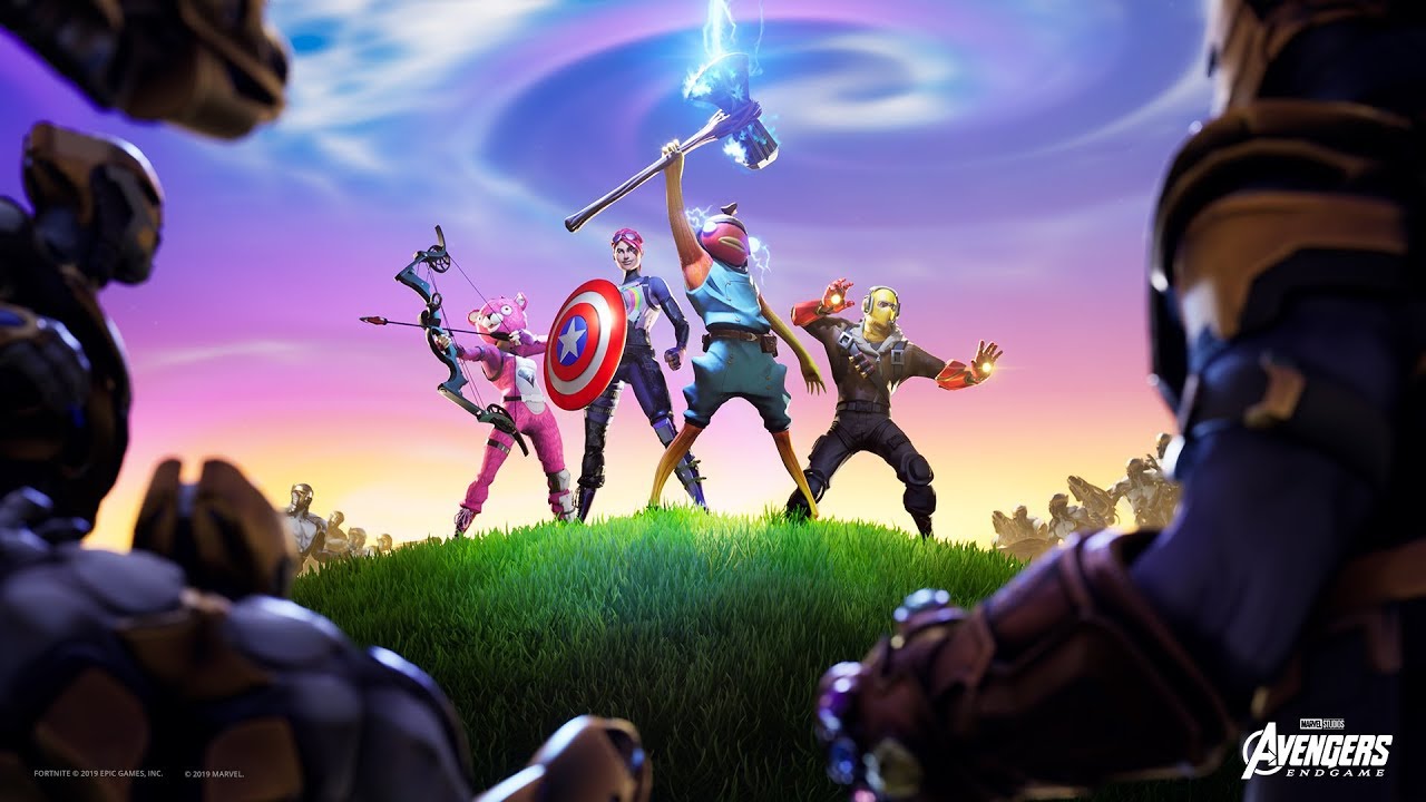 FORTNITE x AVENGERS ENDGAME ÉLŐ REAKCIÓ volt