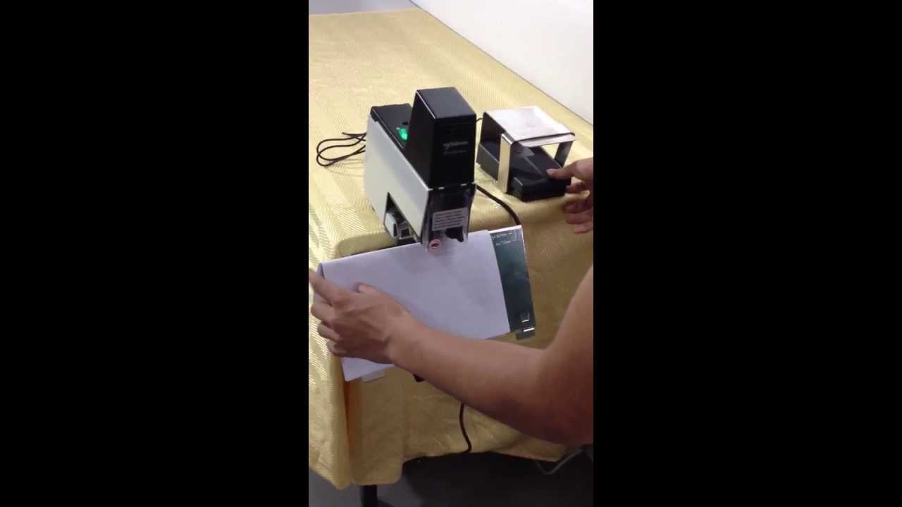 SYSFORM 106E Electric Stapling Machine