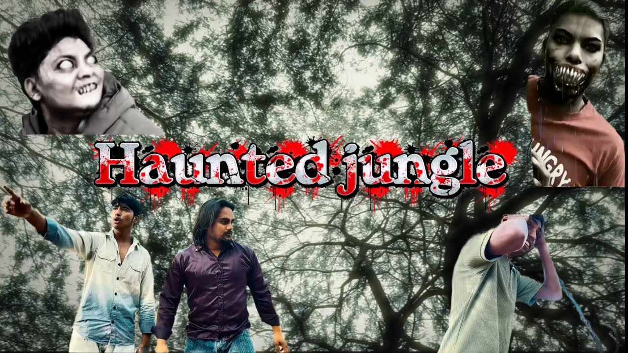 Haunted jungle 😨😱 || comedy horror video