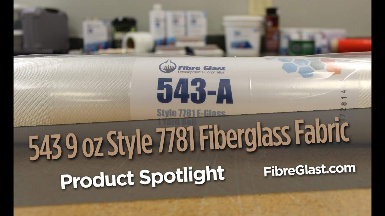 543 9 oz Style 7781 Fiberglass Fabric