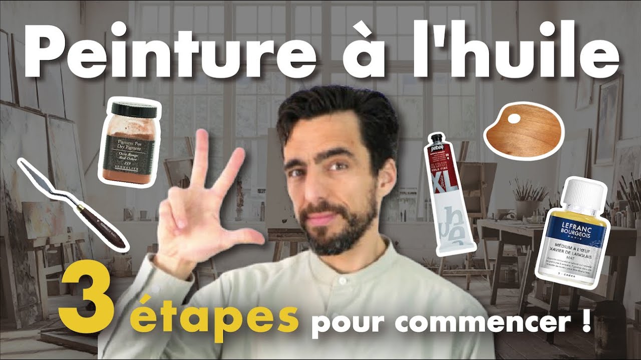 Tuto Peinture à l’Huile : Les Secrets & Matériel pour Débutants