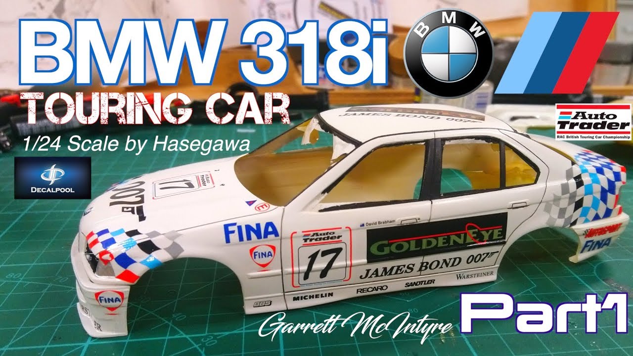 Hasegawa - 1995 BMW 318i BTCC 1/24 (Brabham/Schintzer) Part1