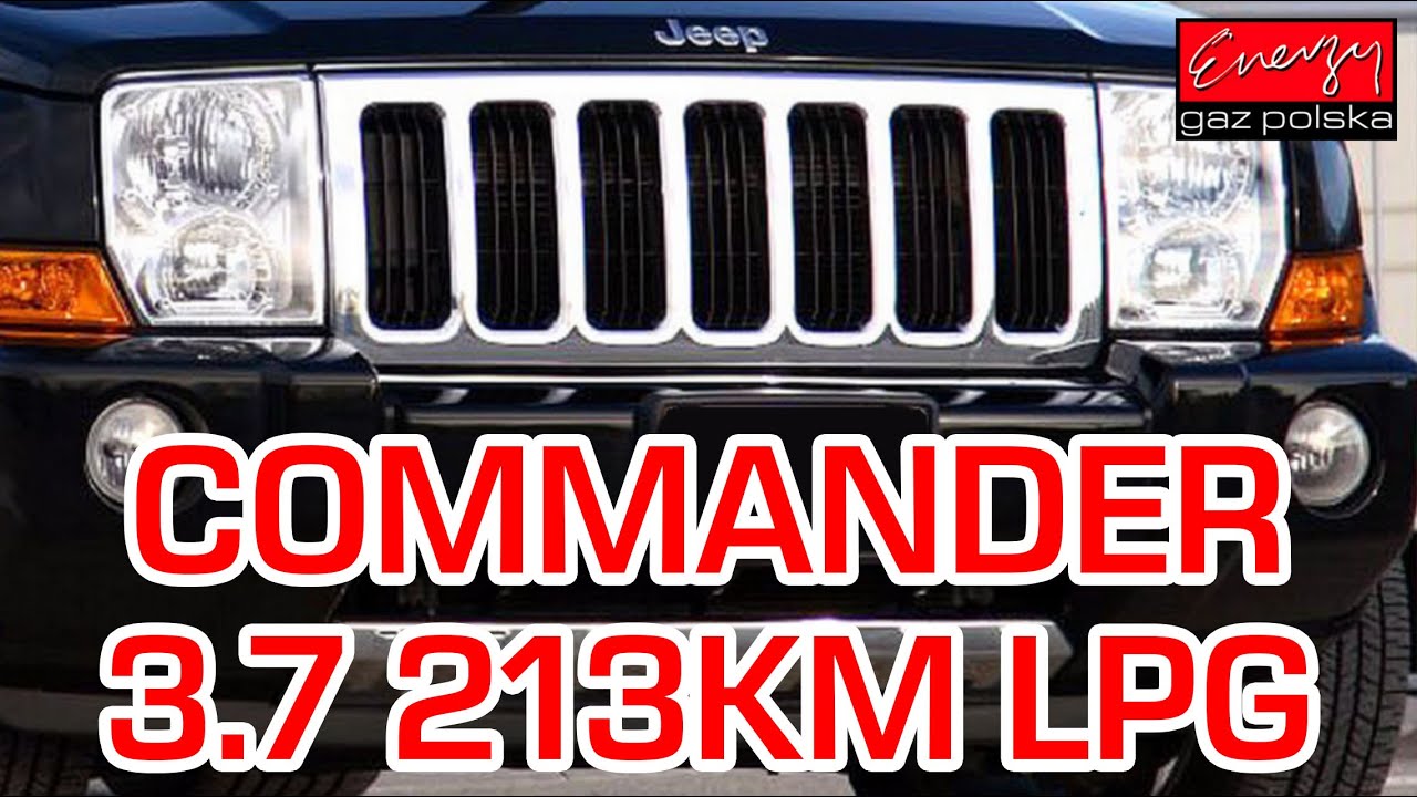 Montaż LPG Jeep Commander z 3.7 V6 213KM 2007r w Energy Gaz Polska na gaz Lovato Fast