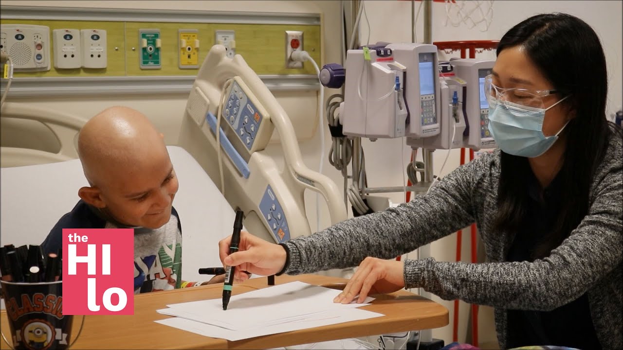 Therapist helps cancer kids process emotions through art