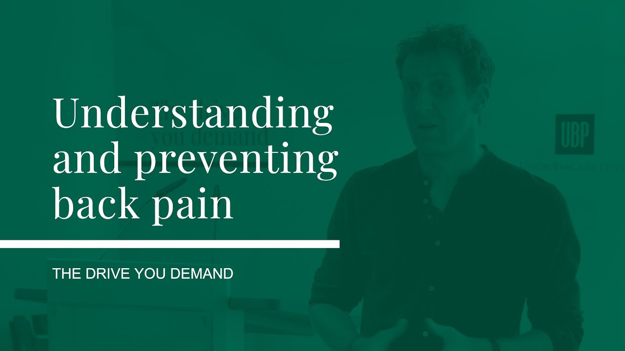 Understanding and preventing back pain