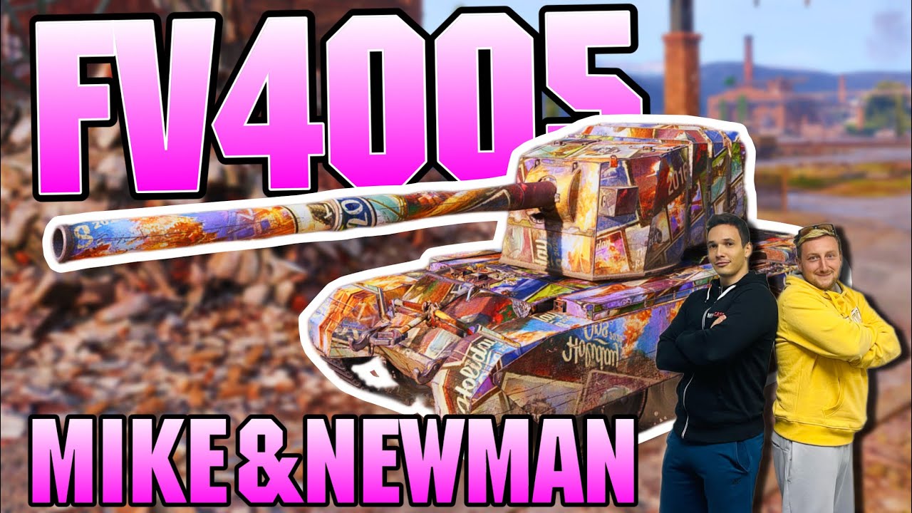 World of Tanks/ Komentovaný replay/ FV 4005 ► NewMan