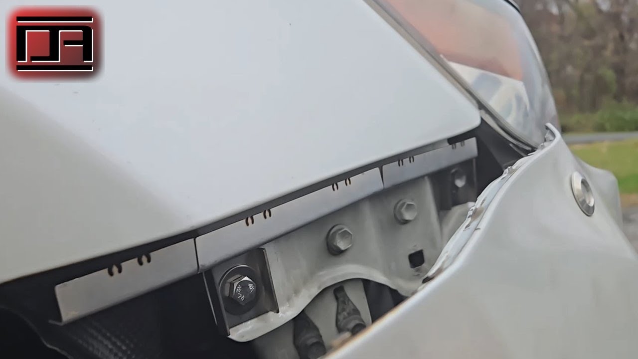 Замена прототипа переднего бампера с помощью комплекта MAC Lifter Kit для устранения провисания/з...