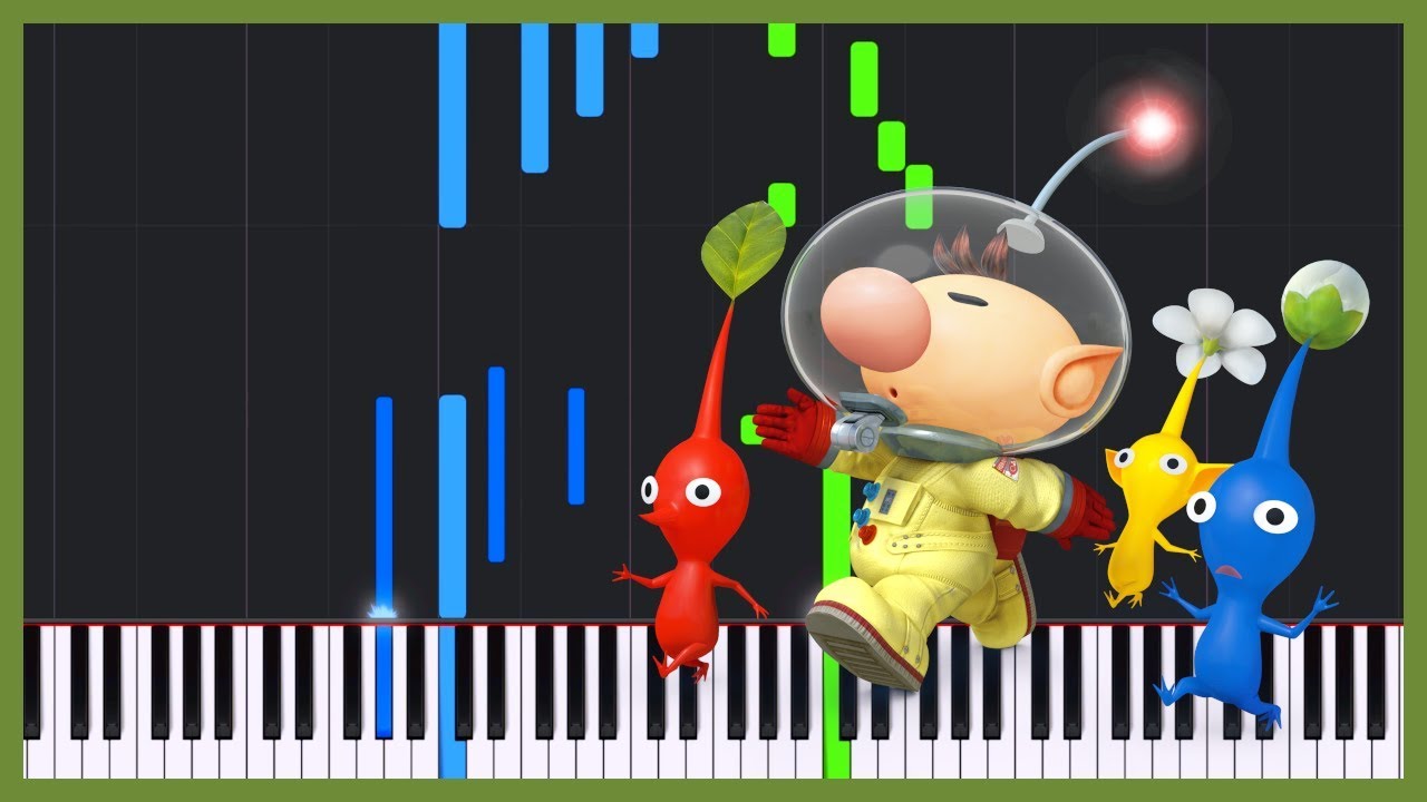 Forest of Hope - Pikmin [Piano Tutorial] (Synthesia) // Torby Brand