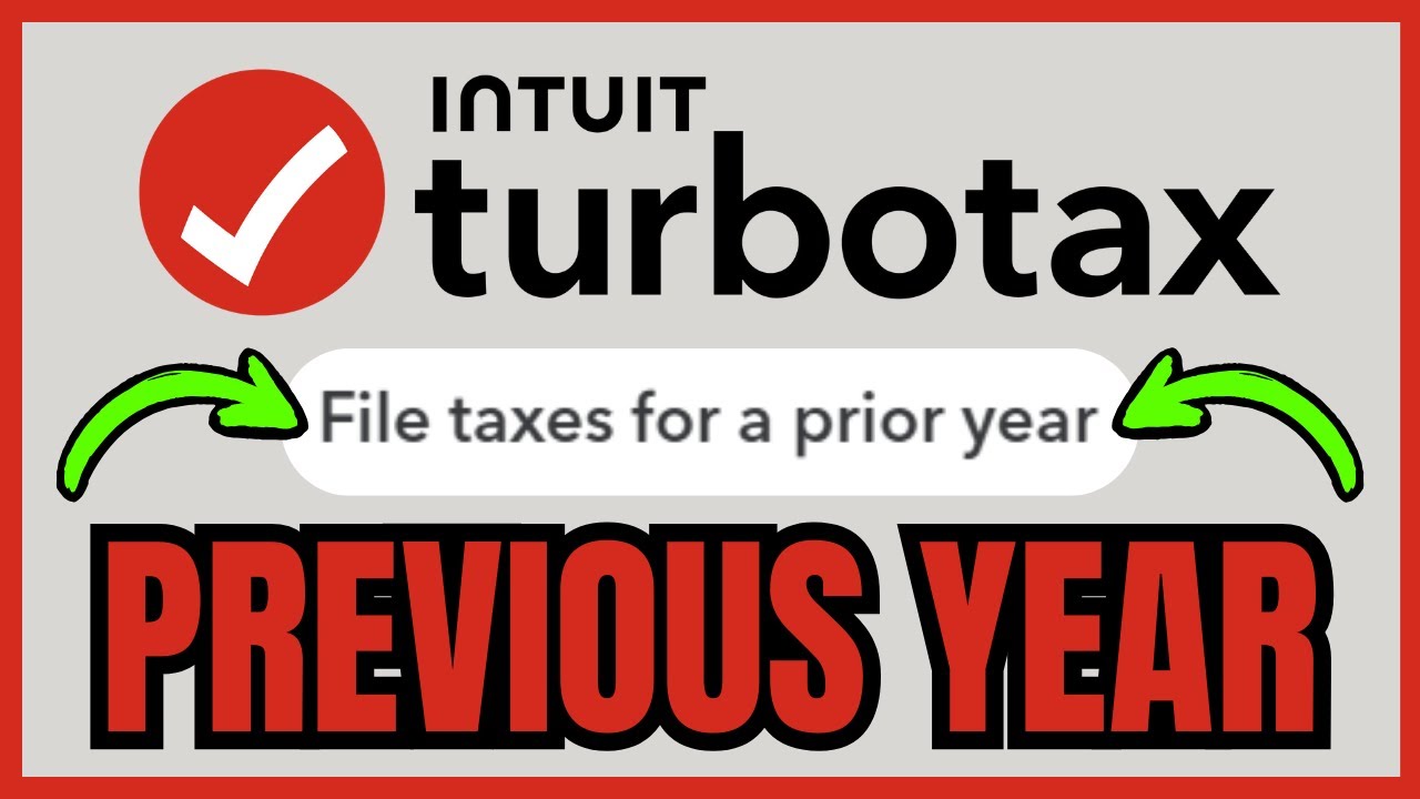 How To FILE Previous Year's TAX RETURN On TurboTax (QUICK & EASY) 2026