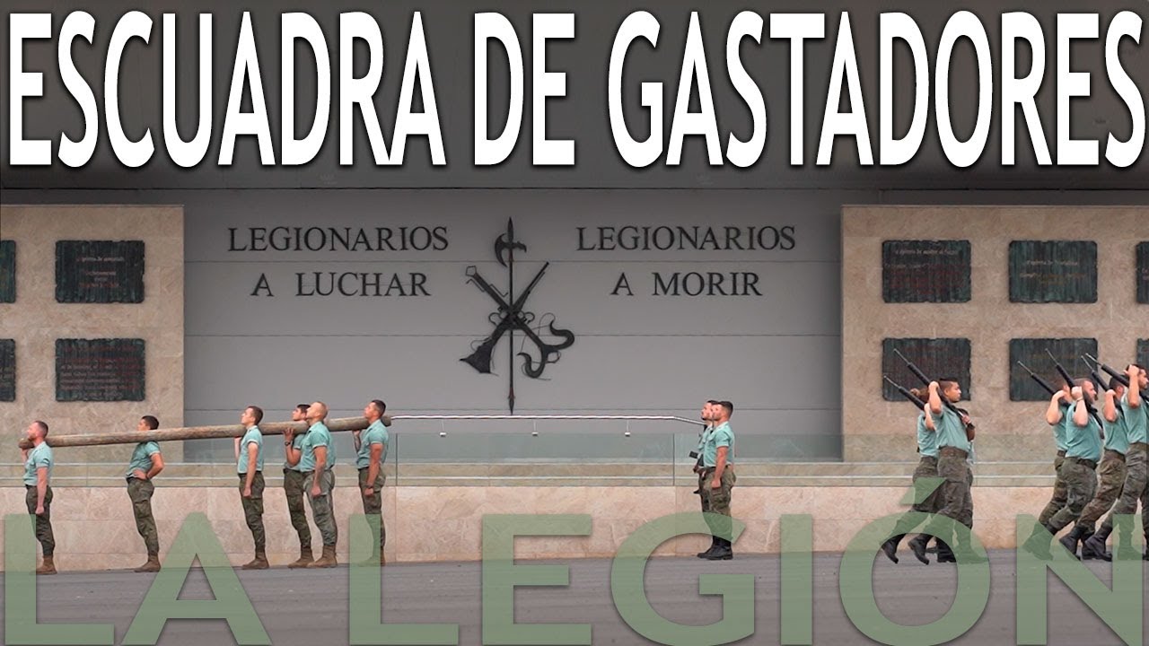 ENSAYO ESCUADRA DE GASTADORES. VII Bandera - LA LEGIÓN