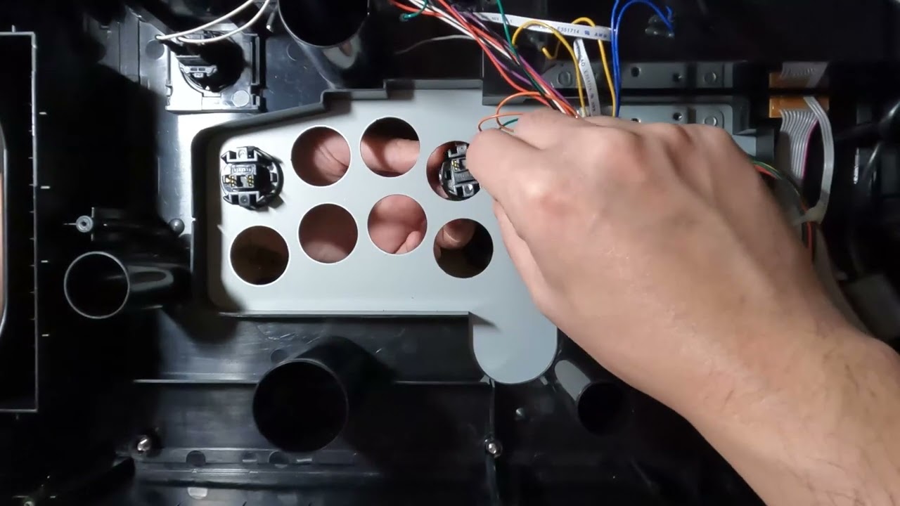 ARCADE FIGHT STICK | HOW TO REPLACE STICK AND BUTTONS? | 4K