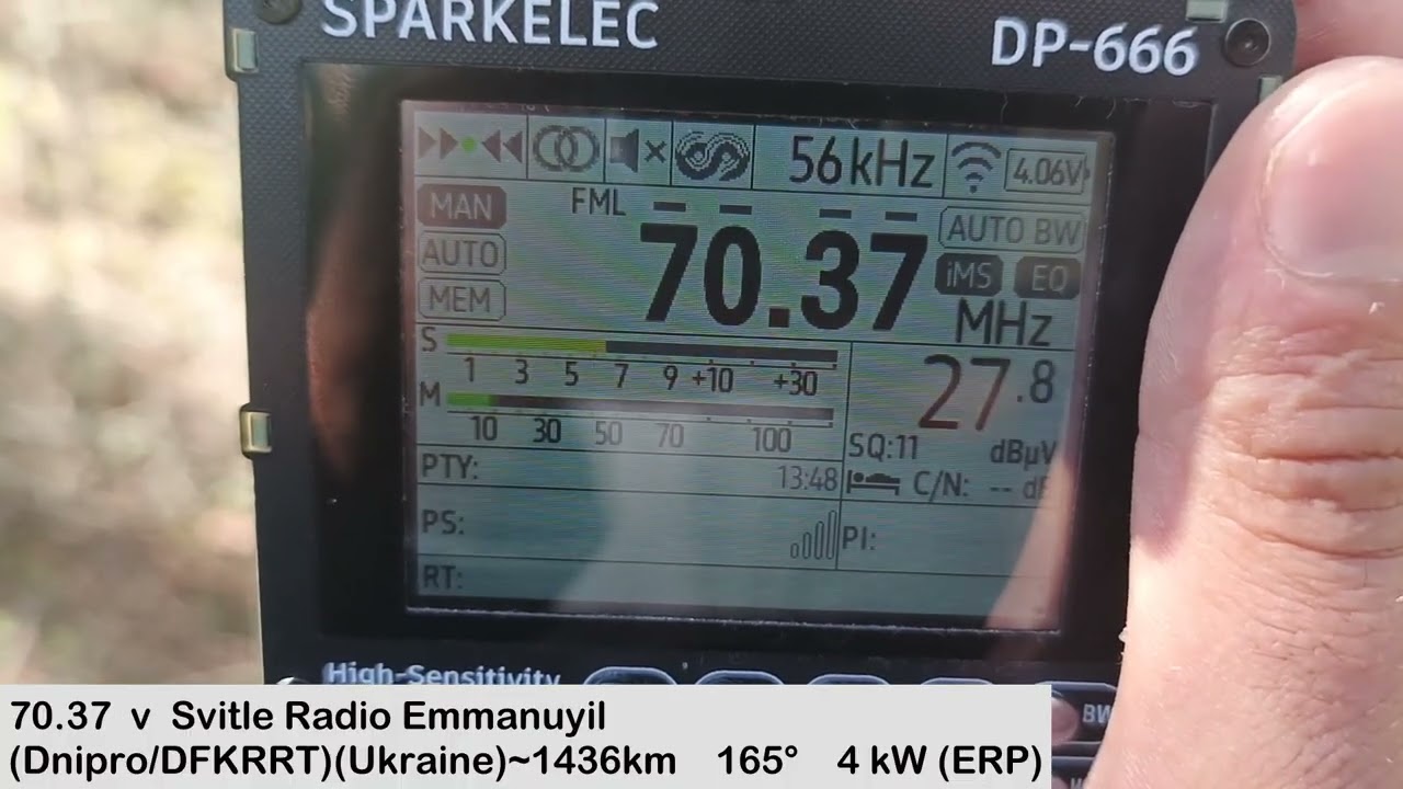 [Es] OIRT band scan  in Priozersk(Saint-Petersburg region)(14.08.2025)