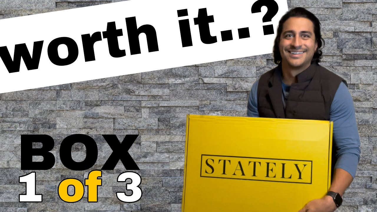 Why I got Stately. Unboxing and Review