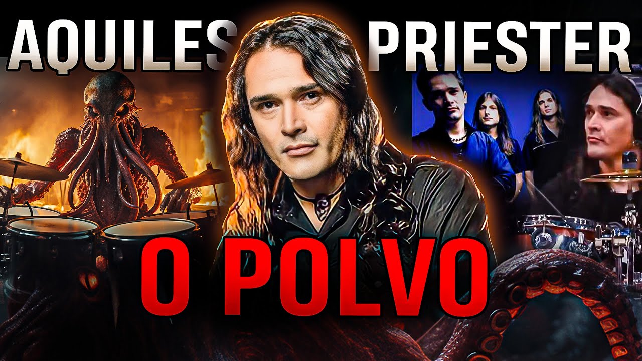Veja o MAIOR BATERISTA de METAL de todos os tempos | Aquiles Priester 🐙🥁