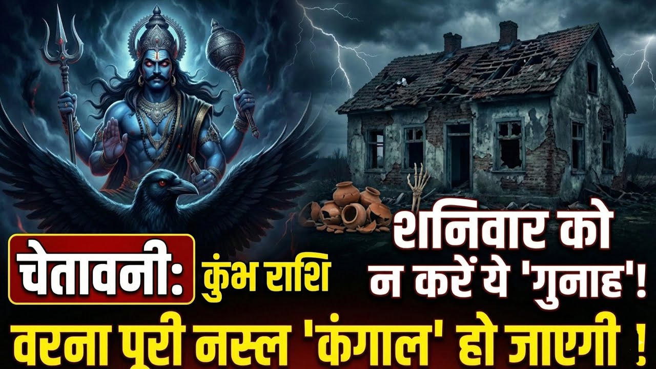 चेतावनी: कुंभ राशि वाले शनिवार को न करें ये 