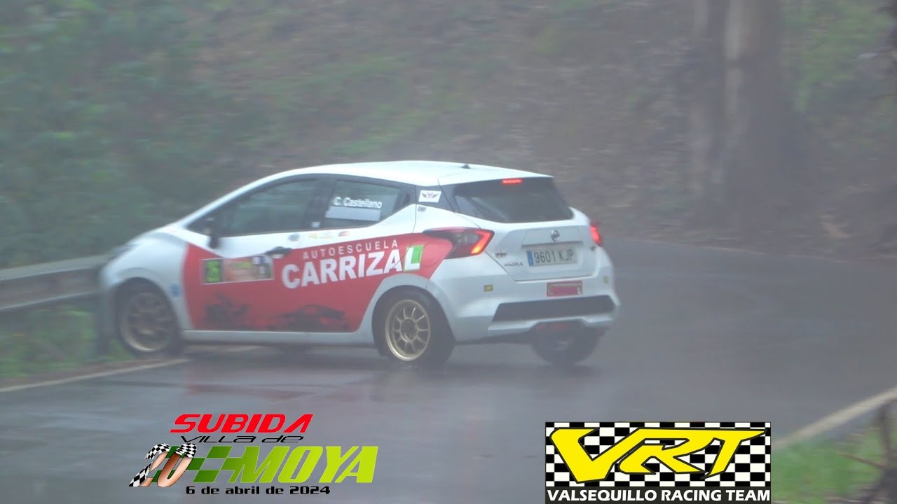 SUBIDA MOYA 2024 - #rally #show #mistakes #drift #moya #vrt #lluvia #subida #spectacularshow