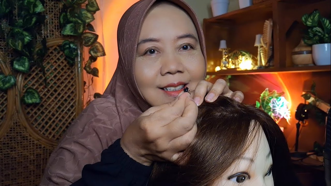 ASMR Mama Bersihkan Kepalamu dari Kutu Rambut | Scalp & Lice Check, Personal Attention