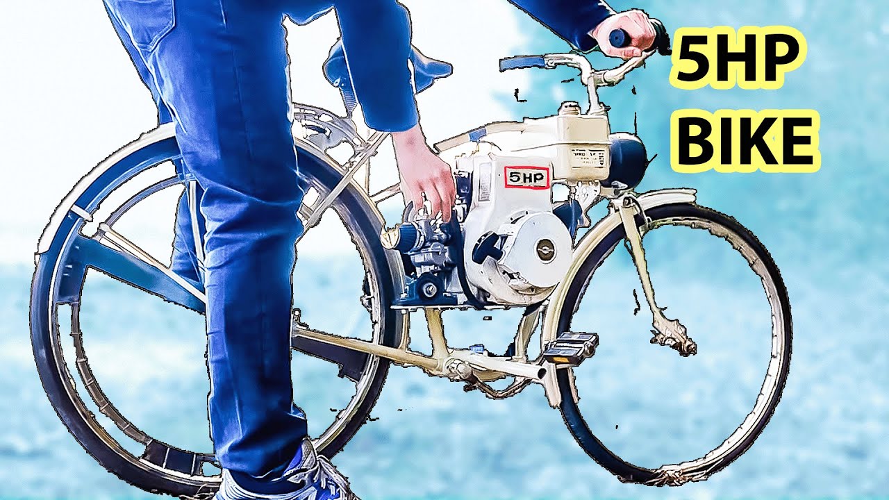 Old fashioned Motorized Bike |Part 1|