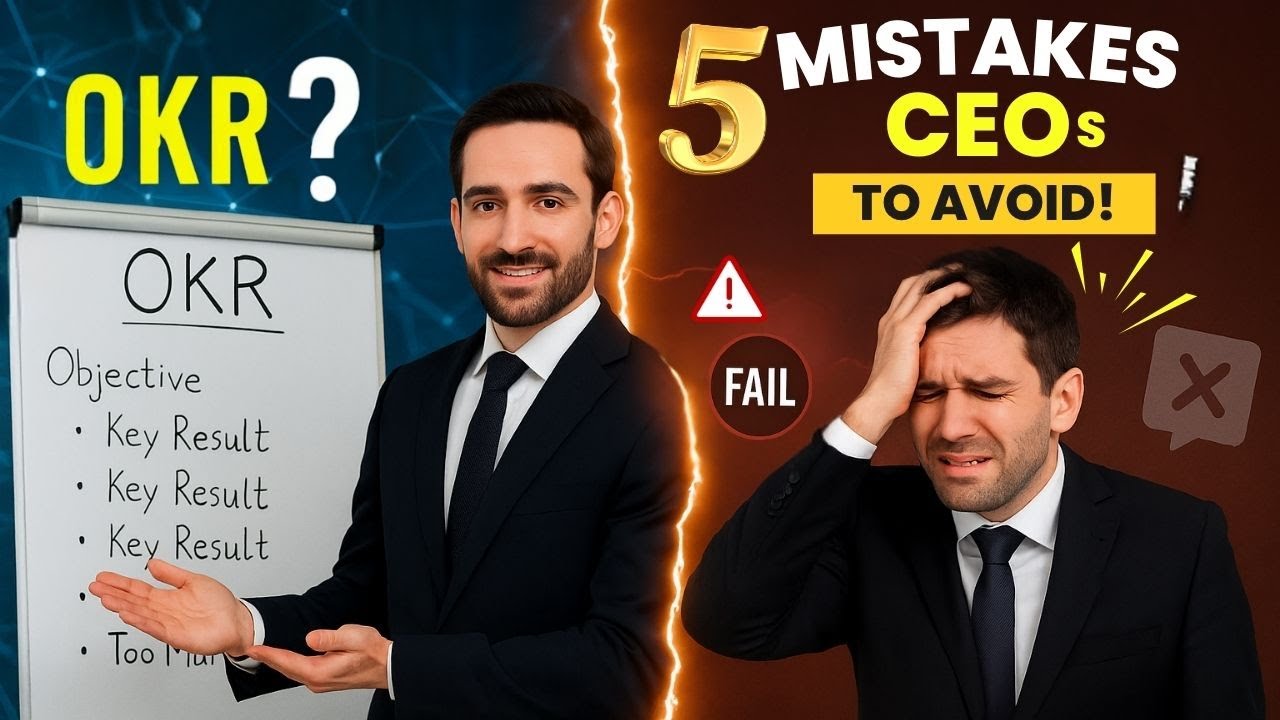 WHAT IS OKR? AND 5 MISTAKES THAT MAKE MANY CEOS FAIL WHEN RUNNING THE OKR PROGRAM?