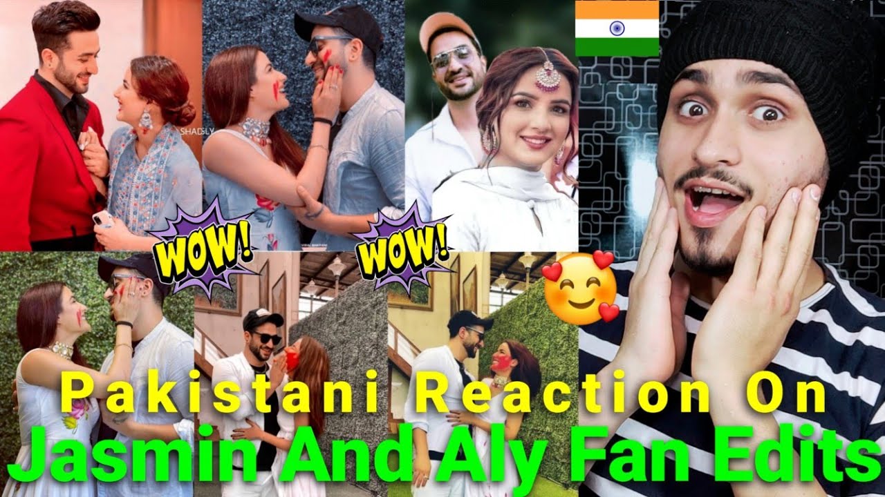 Pakistani Reaction On Indian Jasmine Bhasin and Aly Goni Fan Edits | Jasly Fan Edits | Rk ReActions