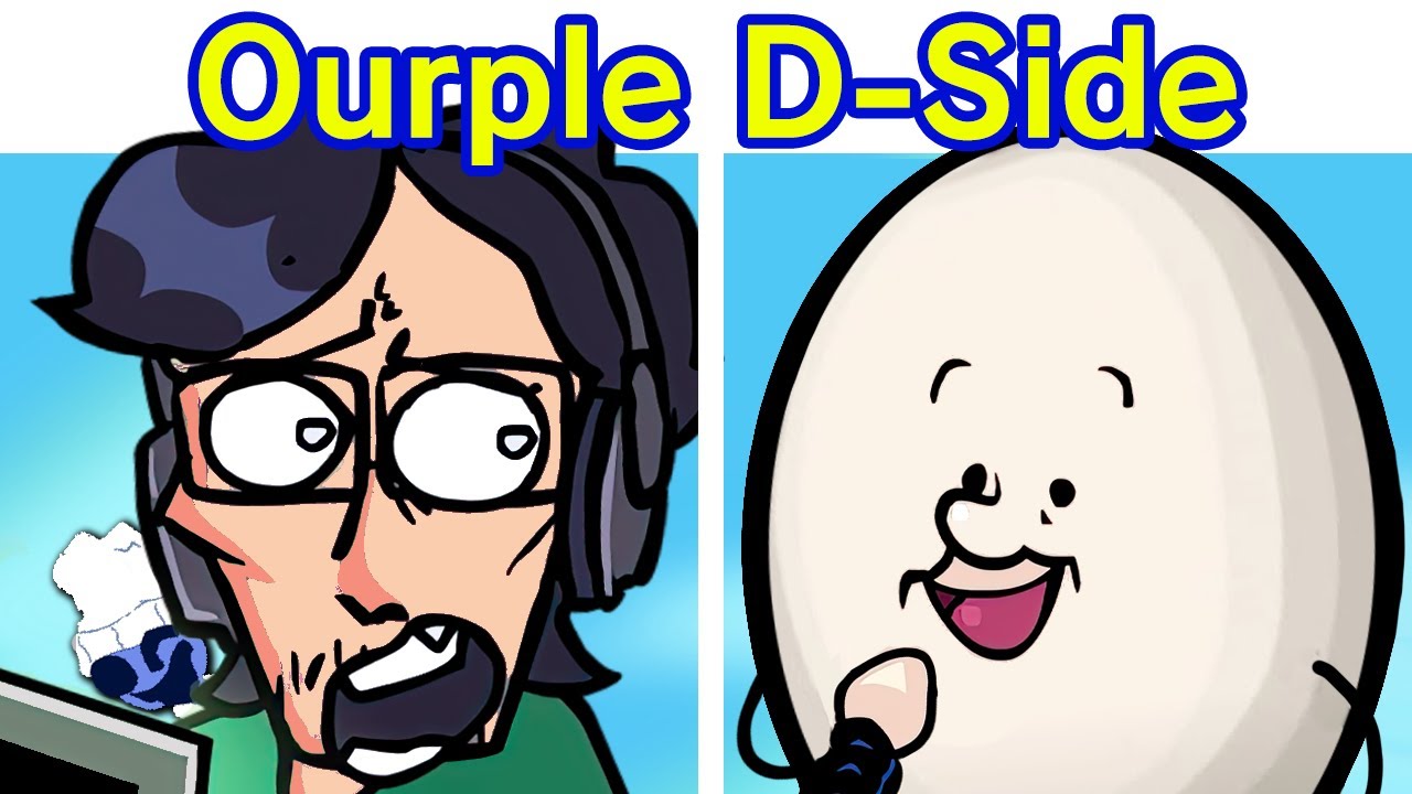Friday Night Funkin' VS Vloo Guy | Ourple Guy D-Sides | Markiplier - Bite (FNF Mod/FNAF/Purple Guy)