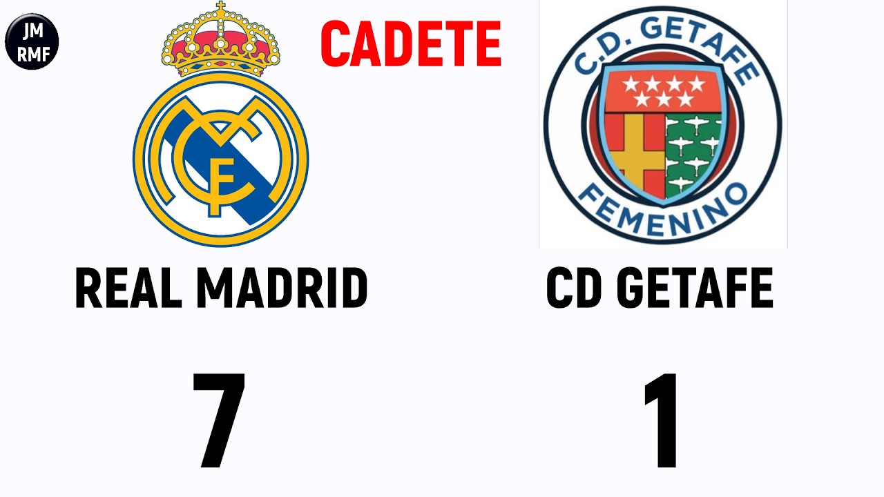 2.025-26  CADETE.. REAL MADRID - CD GETAFE = 7 - 1, (14/02/26) -  PARTIDO COMPLETO