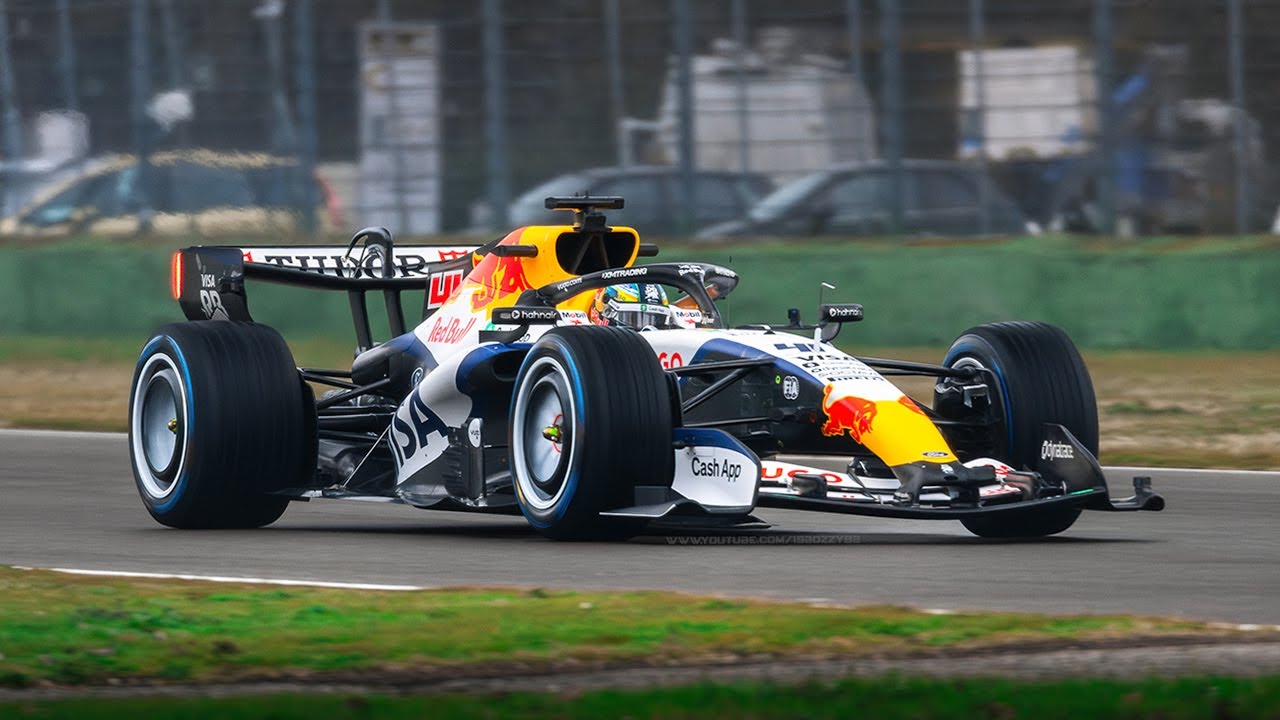 Racing Bulls VCARB03 Formula 1 2026 Car Filming Day at Imola Circuit!