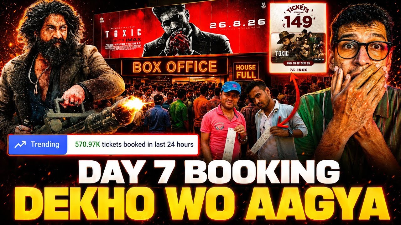 Toxic Day 7 Advance Booking Sacnilk💥 Toxic Day 6 Collection Sacnilk Toxic Worldwide Collection Sa...