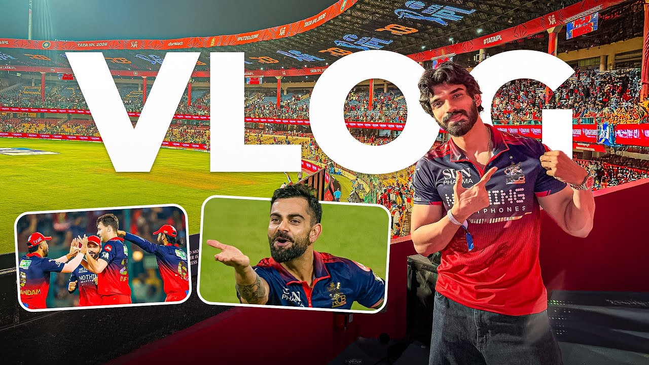 RCB VS SRH MATCH DAY - VLOG 147