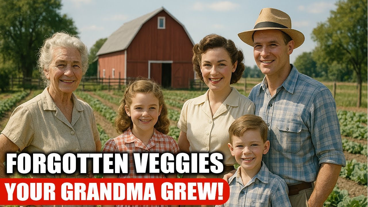 25 Forgotten Vegetables That Grandparents Grew to Survive the Great Depression!