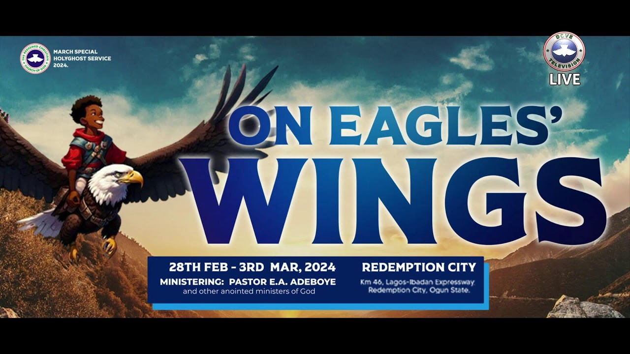 RCCG 2024 MARCH SPECIAL HOLYGHOST SERVICE || ON EAGLES' WINGS || DAY 2
