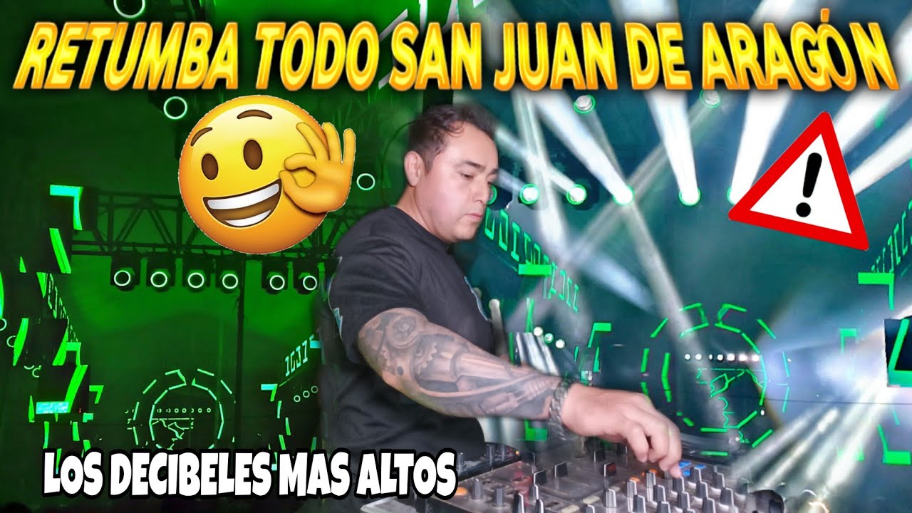 😨CON LOS DECIBELES MAS ALTOS⚠️RETUMBA SAN JUAN DE ARAGÓN ⚠️EL DIABLO DE TOLUCA SONIDO TIMBAL ⚠️
