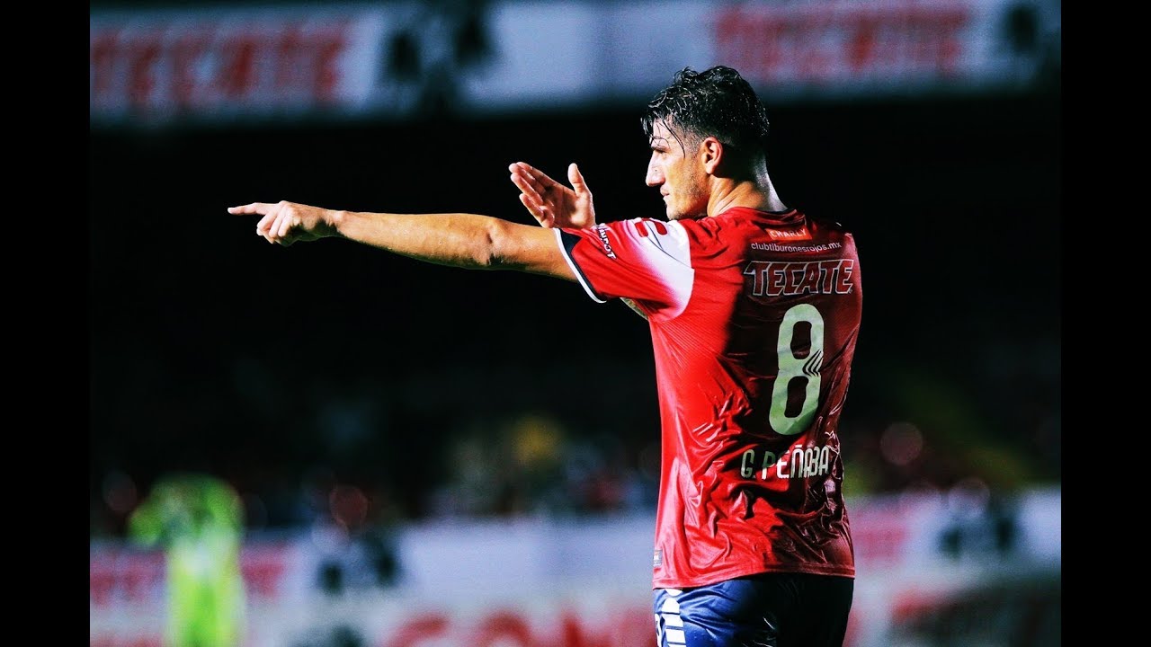 Todos los Goles de Gabriel Peñalba con Tiburones Rojos de Veracruz