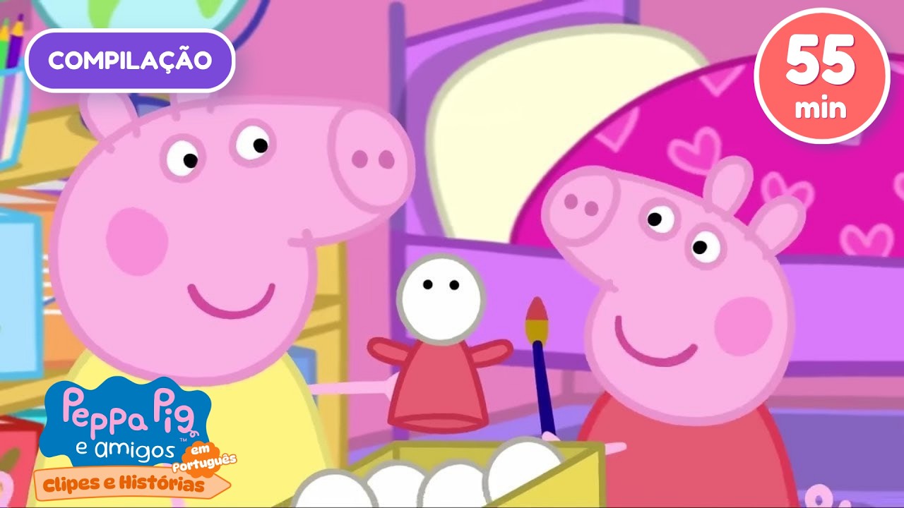 Peppa Pig Português Brasil ⭐️ Vários Episódios Completos ⭐️ Pepa Ping Ping ⭐️ Desenhos Animados