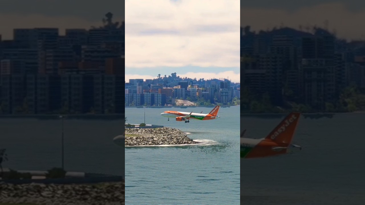 Rio De Janeiro Landing Airbus A320 🫡👌💕#aviation #airplane #shorts #shortsfeed #shortsviral #trending