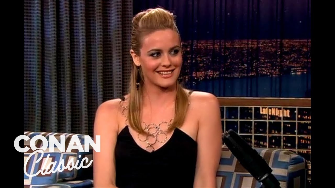 Alicia Silverstone Gardens In The Nude | Late Night with Conan O’Brien