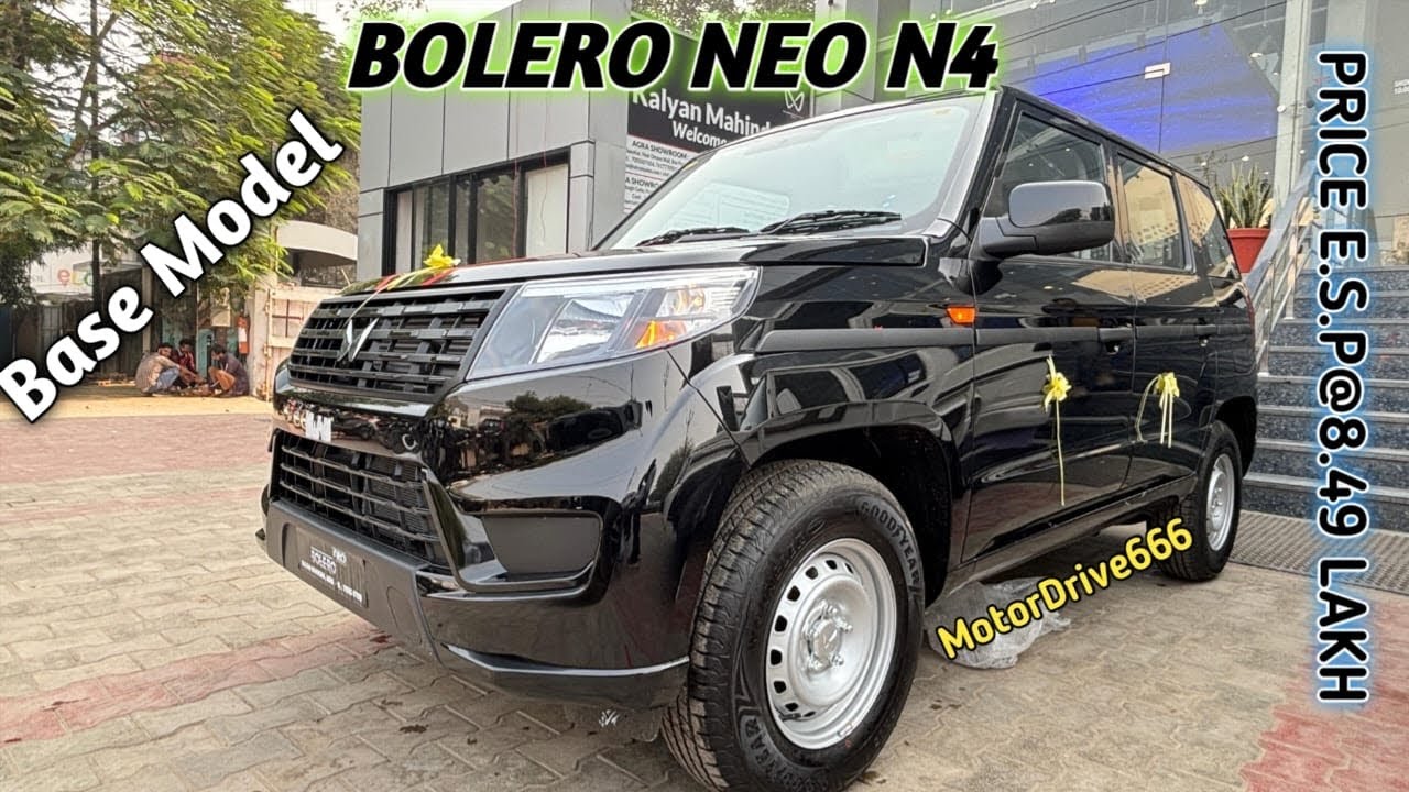 2025 NEW BOLERO NEO N4 | Rs.8.49 LAKH💕NEW BOLERO N4 FACELIFT |  BASE MODEL | DETAILED REVIEW👌