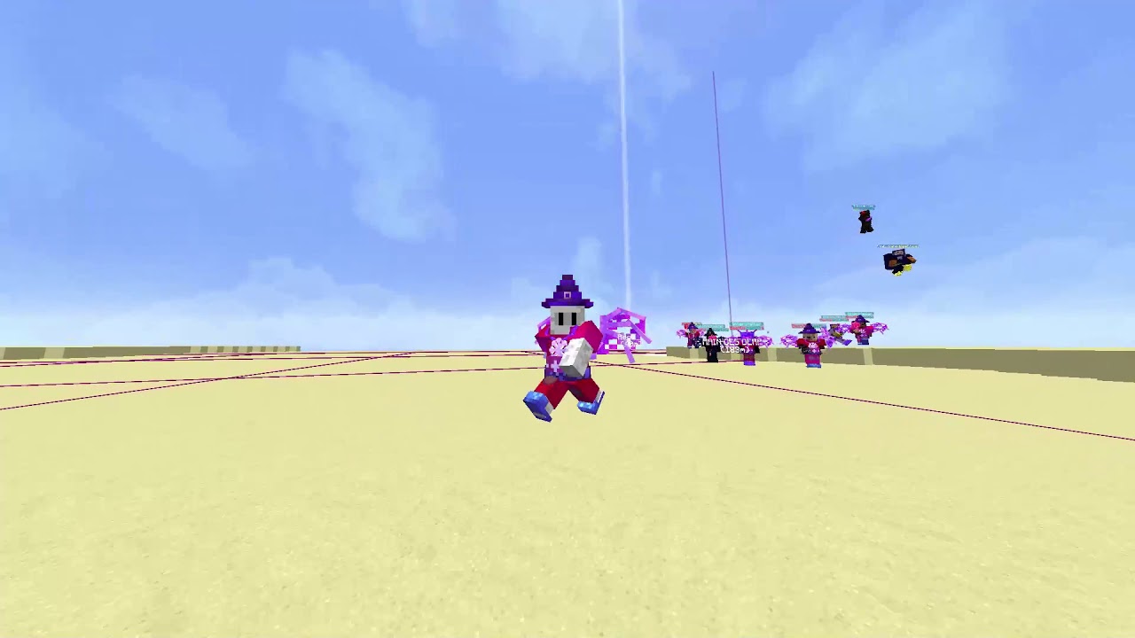 Cosmicpvp - BESTEU/BESTAU/BESTNA 20 v 1 - can't kill one guy in a 300 block kite [Spirit planet]