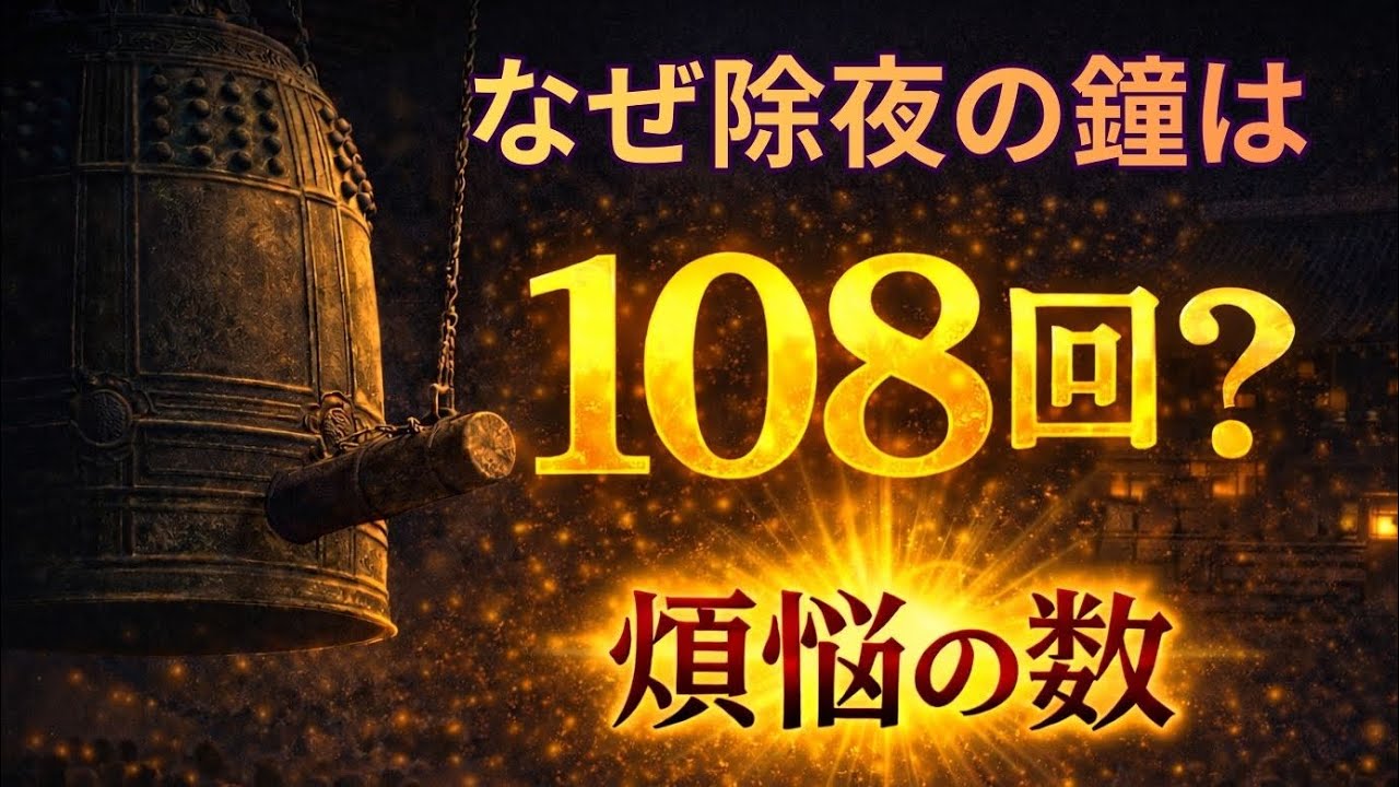 なぜ除夜の鐘は108回なのか？―人間の煩悩の数が示す真実