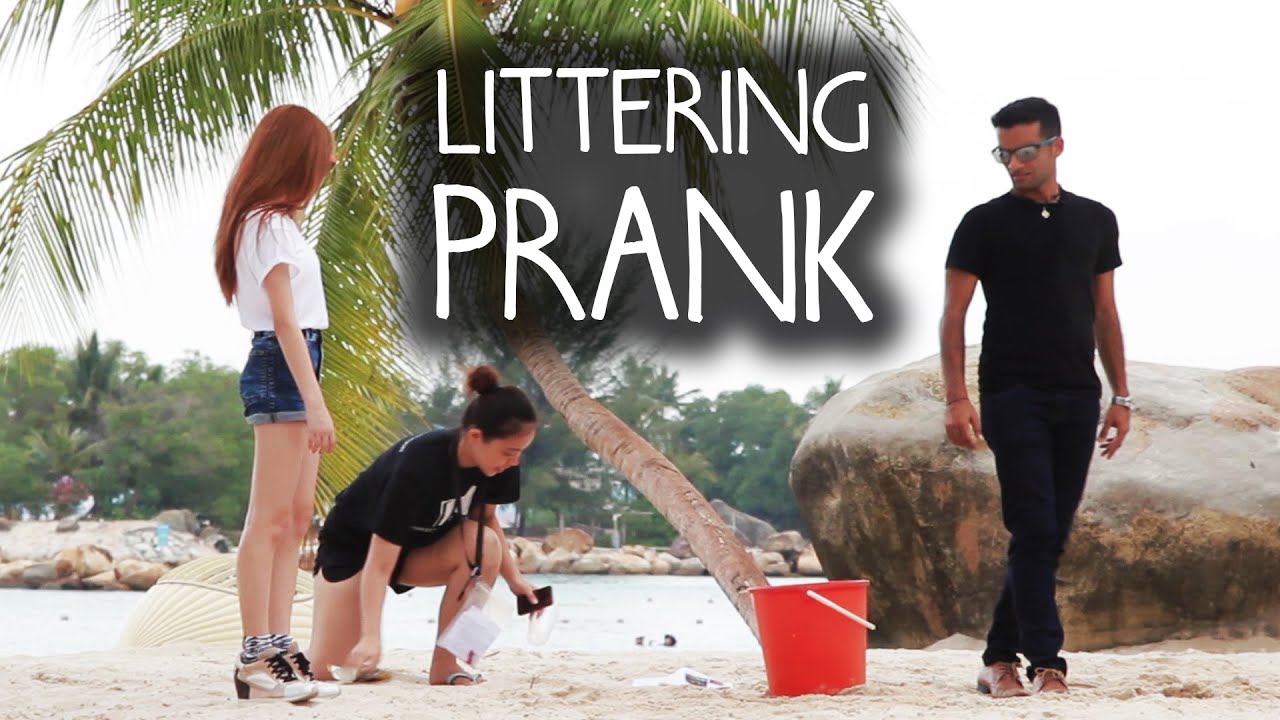 Famous YouTubers Littering in Singapore! (feat. Noah Yap, MaxmanTV & MORE)