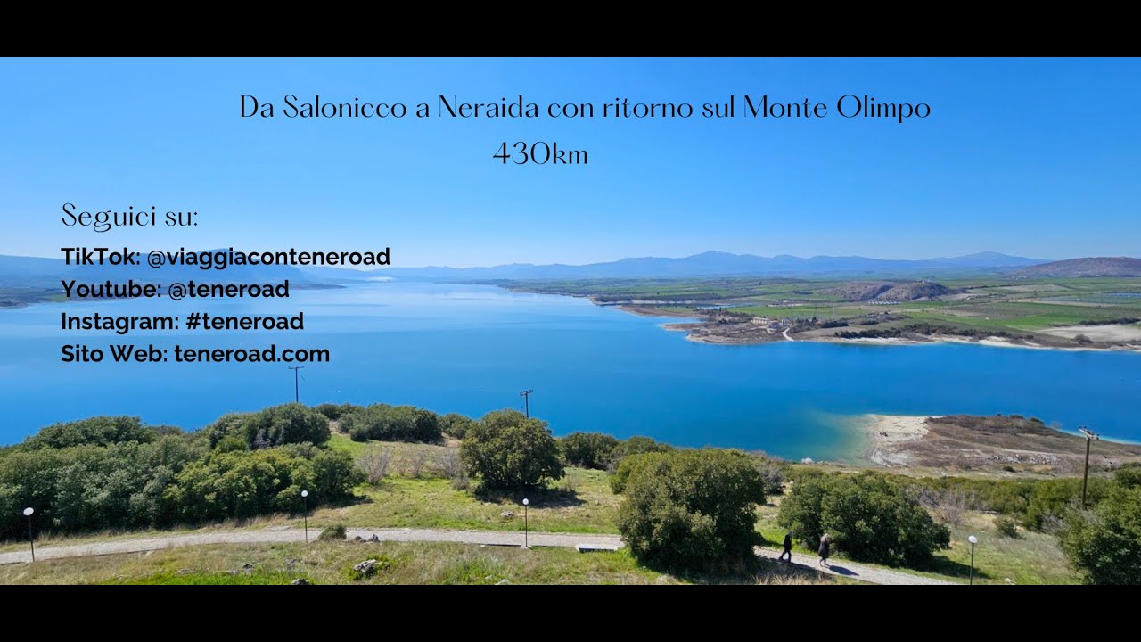 Grecia in moto da Salonicco al Monte Olimpo. Yamaha XTZ Super Tenerè 1200