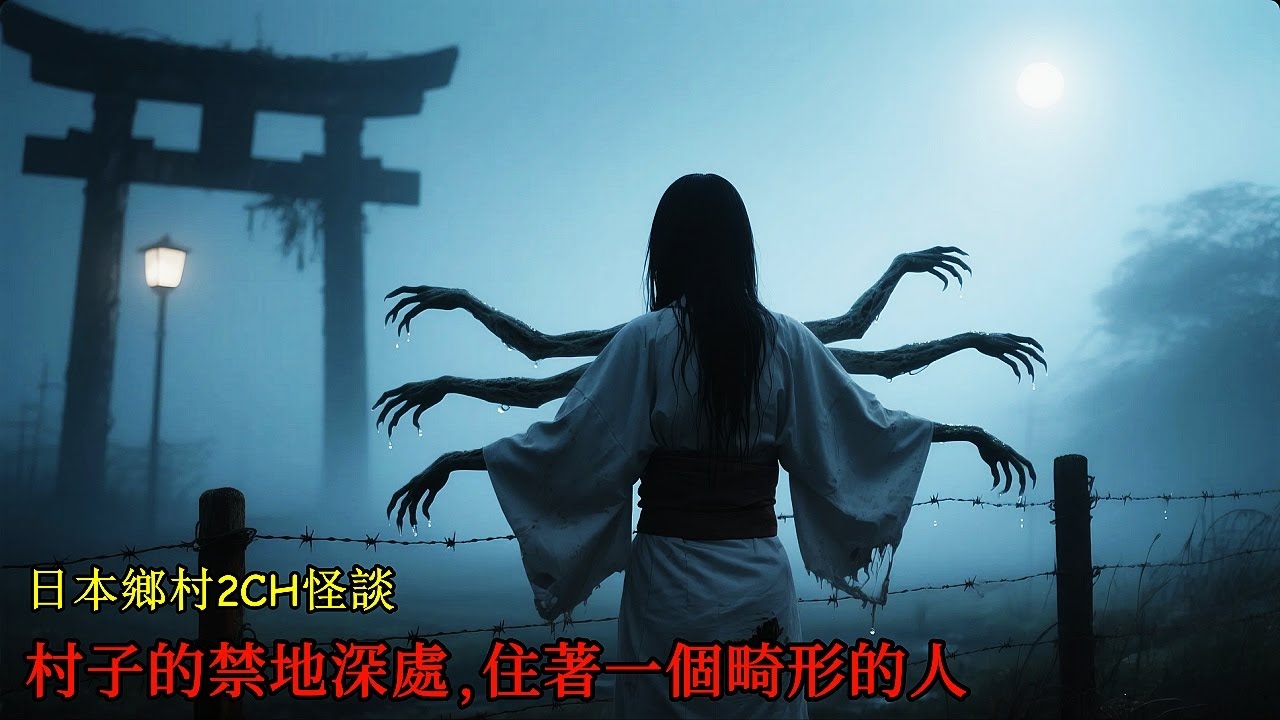 日本鄉村2CH怪談：在我們村子的後面，有一個禁地，那裡面住著一個身體畸形的怪胎 #靈異故事 #睡前故事 #恐怖故事