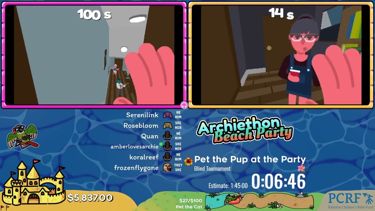 Archiethon V || Pet the Pup at the Party - Blind Tournament