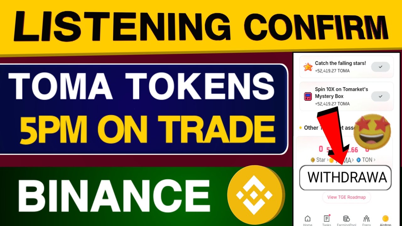 Tomarket Listing on Binance | Tomarket Listing Date | Tomarket Price | Tomarket New Updates